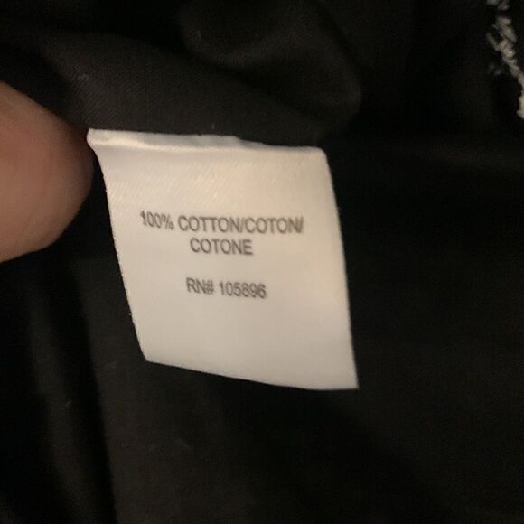 Worth black/white embroidered button down skirt Size 8 - Picture 5 of 5